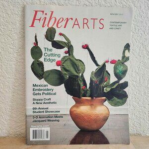 FiberArts Magazine November December 2010 - Contemporary Textile Art and Craft